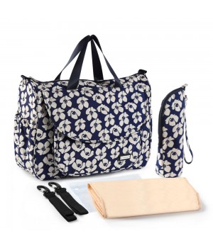 Floral Print Diaper Bag