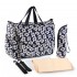 Floral Print Diaper Bag