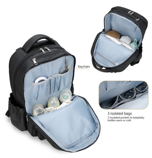 Lequeen Backpack Diaper Bag