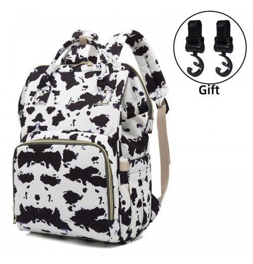 Cow Print Diaper Bag