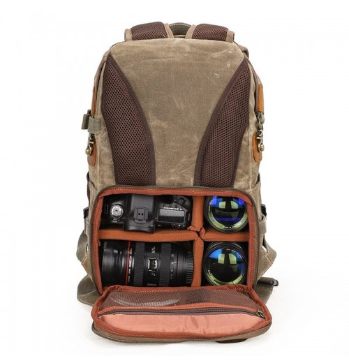 Canvas DSLR Camera Bag